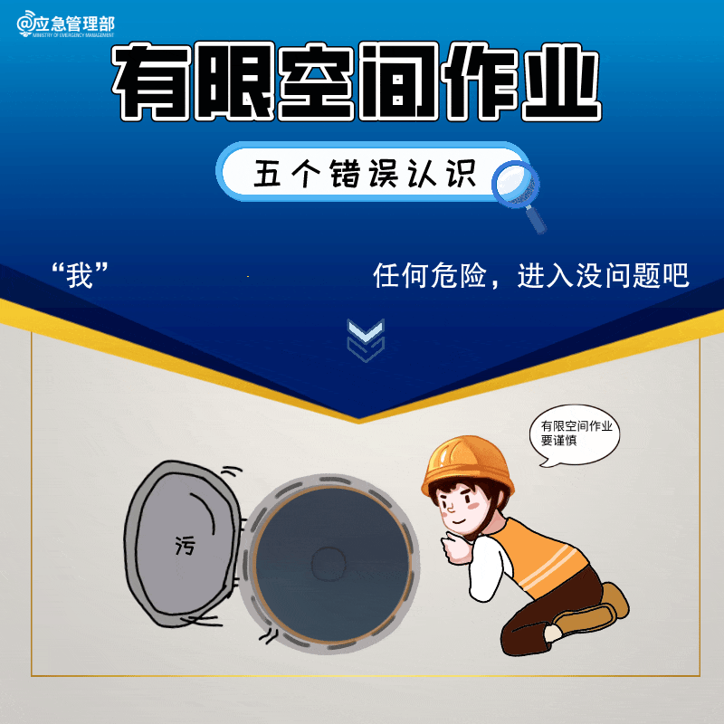 【安全生產(chǎn)】警惕!有限空間作業(yè)的5種錯誤認識